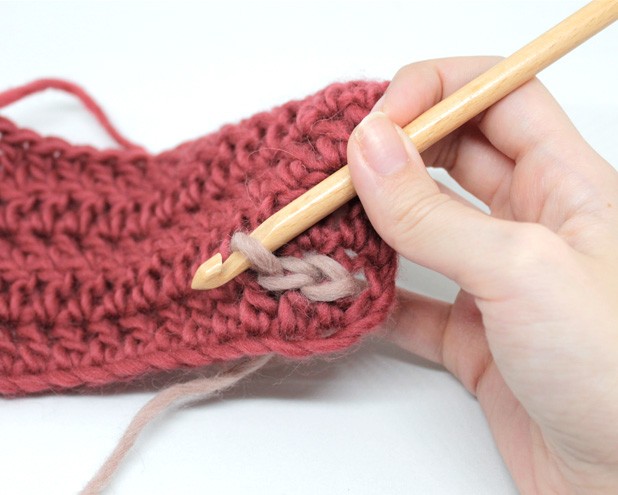 How to Make Elevations with the Slip Crochet Stitch