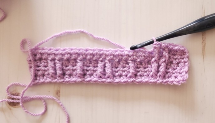 How to Crochet Parallel Lines Crochet Stitch