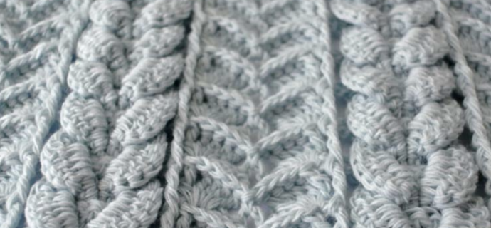 Crochet Textured Cable Stitch