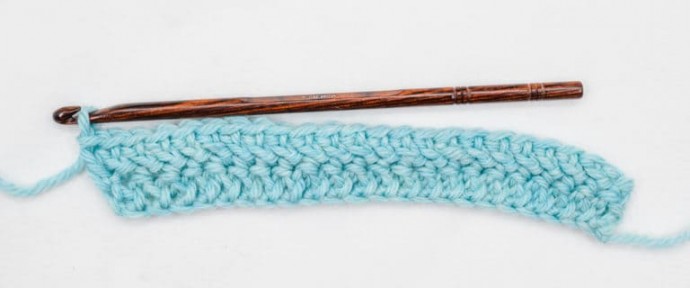 Herringbone Double Crochet Stitch Photo Tutorial