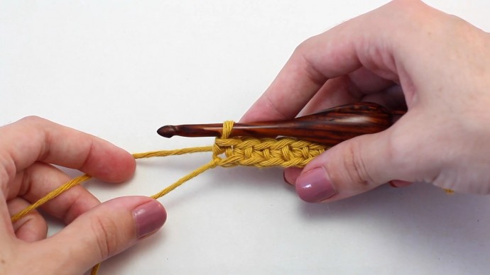 How To Crochet The Aligned Cobble Stitch Photo Tutorial