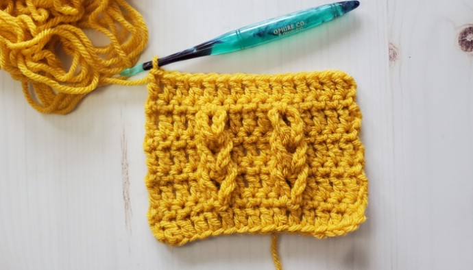Jacob’s Ladder Crochet Stitch Tutorial