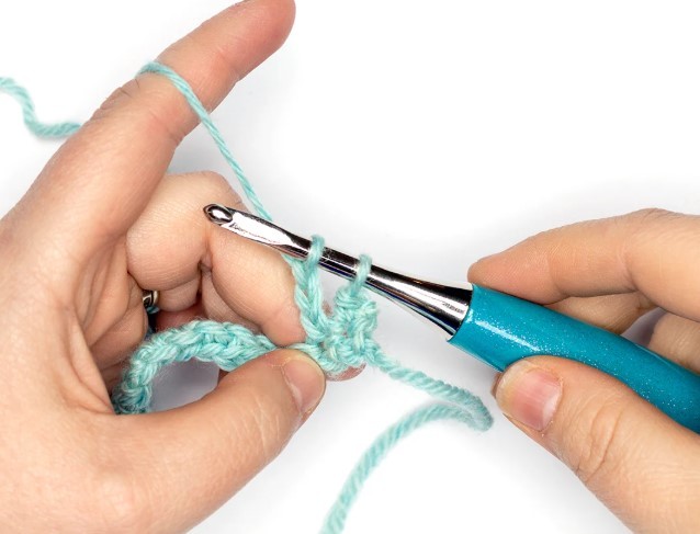 Picot Single Crochet & Granule Stitch Photo Tutorial