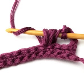 Stacked Puff Grid Crochet Stitch Photo Tutorial