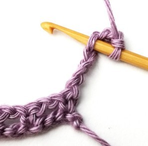 Striped Picot Mesh Crochet Stitch Photo Tutorial