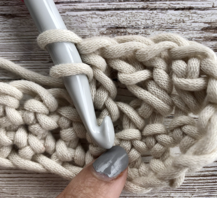 Crochet Basics: Crossed Double Stitch