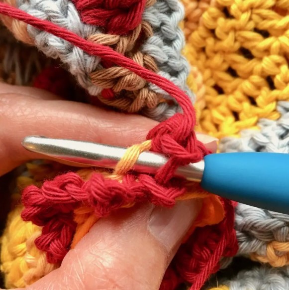 Flower Mum Crochet Stitch Photo Tutorial