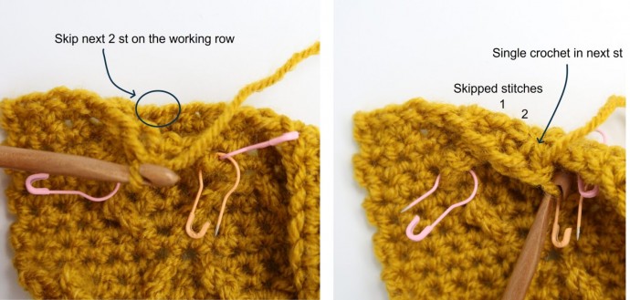 Lattice Stitch Photo Tutorial