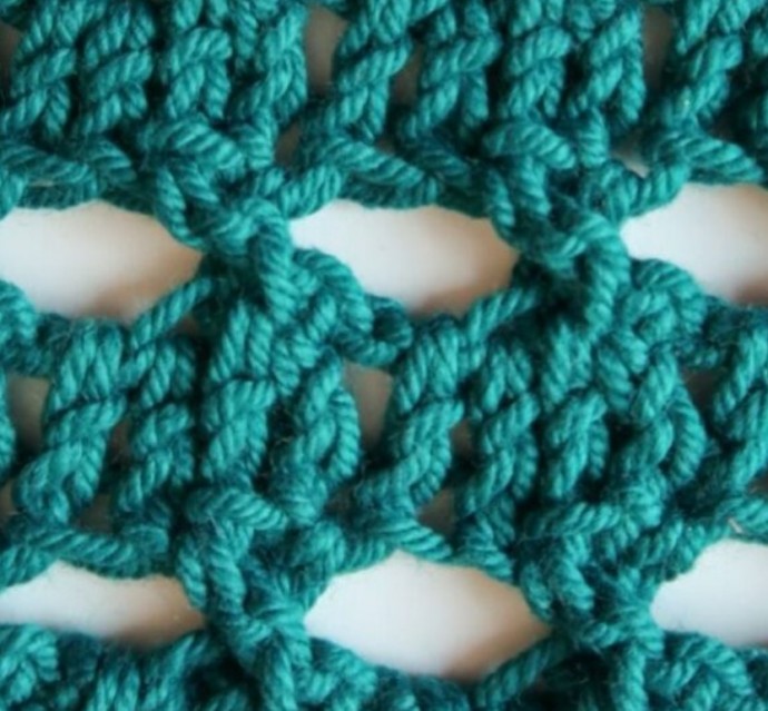 O Eyelets Crochet Stitch Photo Tutorial