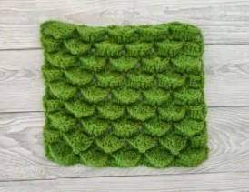 Crochet 3D Hedgehog Stitch Photo Tutorial