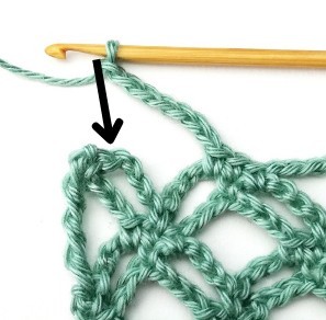 Double Trellis Crochet Stitch Photo Tutorial