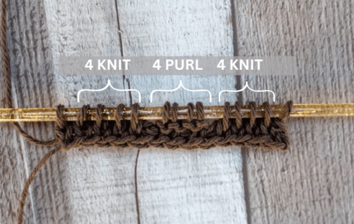 Tunisian Crochet Basket Weave Stitch Photo Tutorial