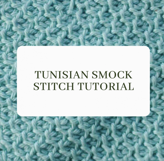 Tunisian Smock Stitch Tutorial