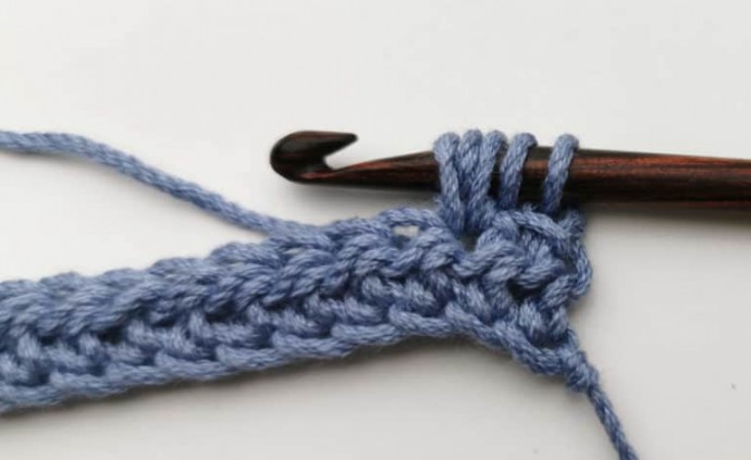 Puffs and Slip Stitches Crochet Stitch Photo Tutorial