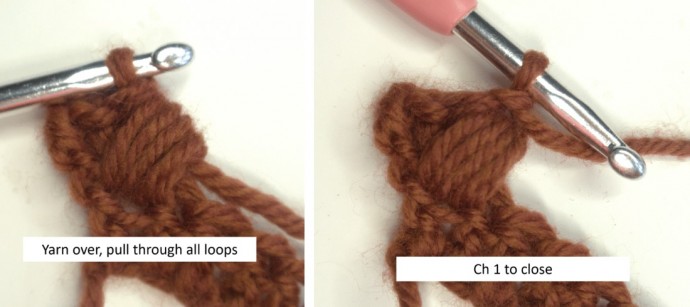 Seaweed Crochet Stitch Photo Tutorial