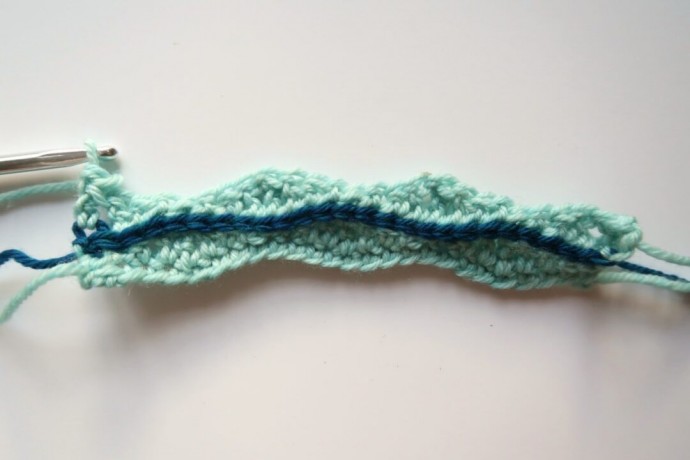 Accordion Crochet Stitch Photo Tutorial