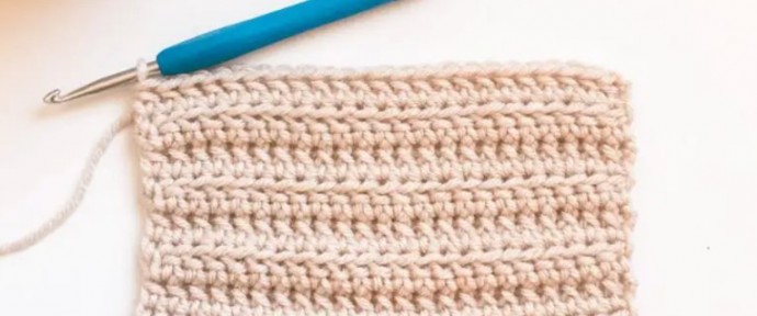 How to Crochet Linked Half Double Crochet Stitch (Lhdc) Photo Tutorial