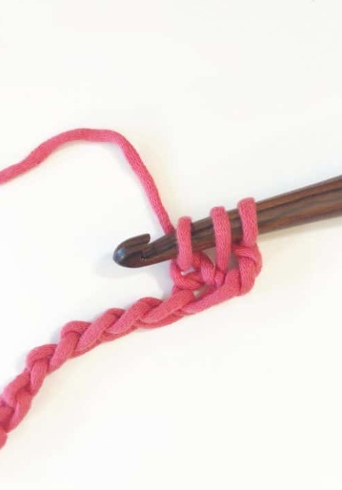 How to Crochet the Extended Half Double Stitch Photo Tutorial