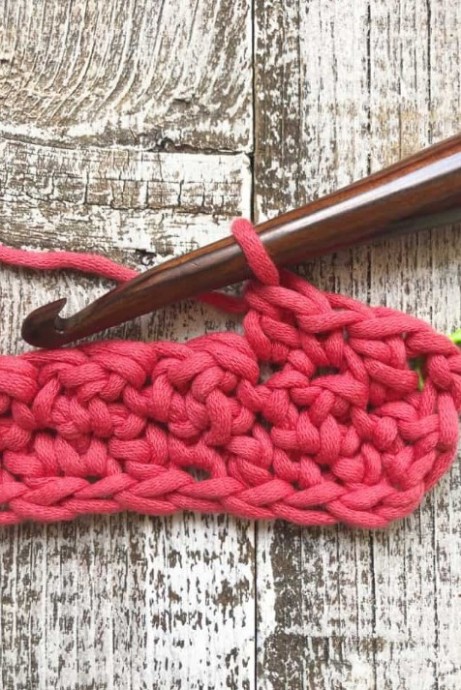How to Crochet the Lemon Peel Stitch Photo Tutorial