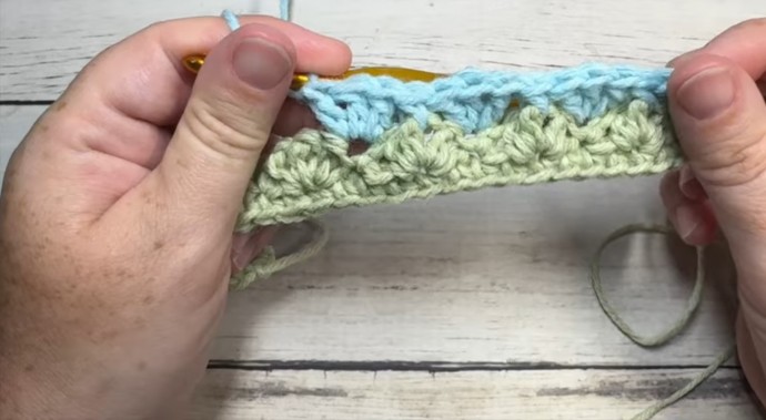 How to Crochet the Wavy Shell Stitch Photo Tutorial