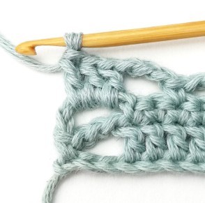 Lacy Checkered Block Crochet Stitch Photo Tutorial