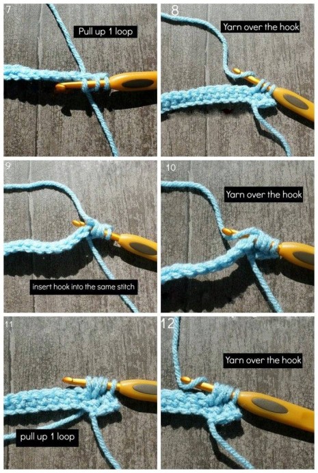 Pretty Pebbles Crochet Stitch Photo Tutorial