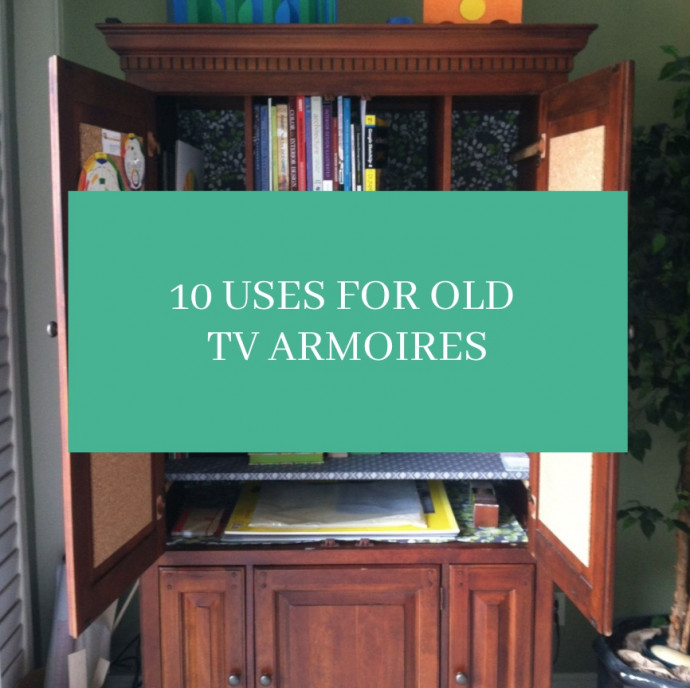 10 Uses For Old TV Armoires