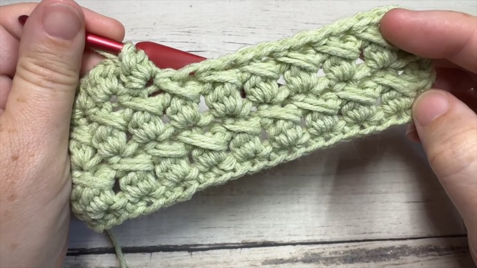 How to Crochet the Flower Bud Stitch Photo Tutorial