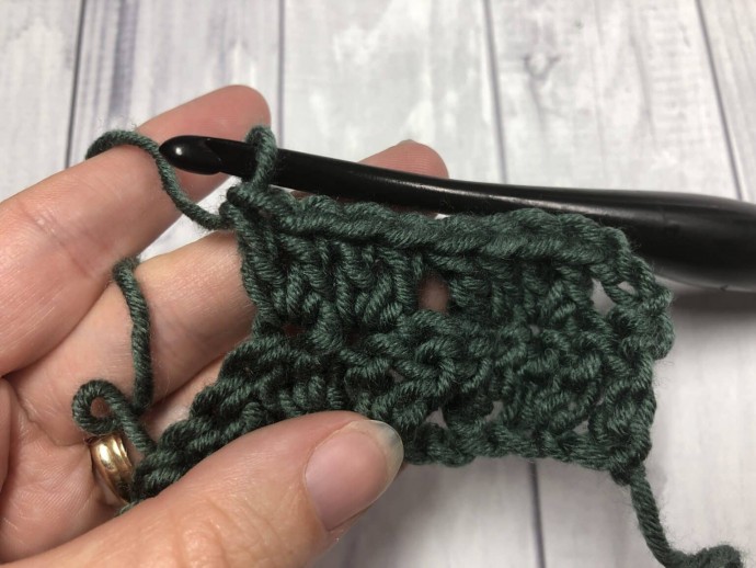 How to Crochet the Twin V Stitch Photo Tutorial