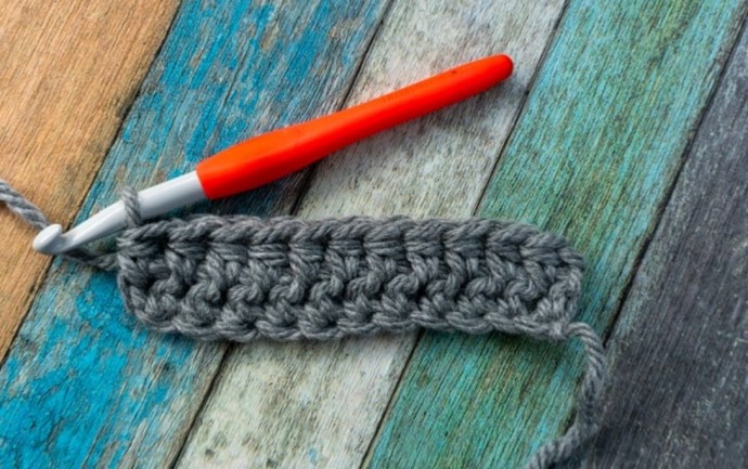 Wide Half Double Crochet Stitch Photo Tutorial