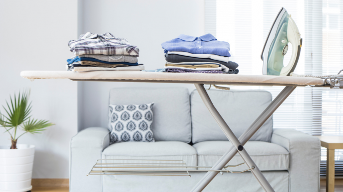 7 Practical Ironing Board Storage Ideas