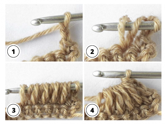 Crochet Simple Puff Stitch