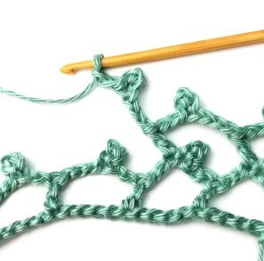 Wild Net Crochet Stitch Photo Tutorial