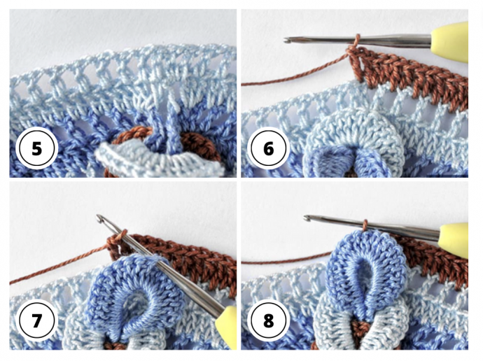 Crochet Cable Wave Stitch Tutorial