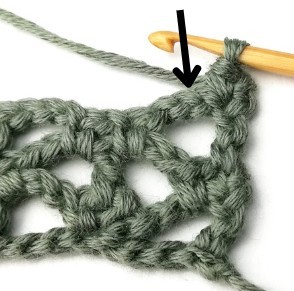 Lacy Spider Column Crochet Stitch Photo Tutorial