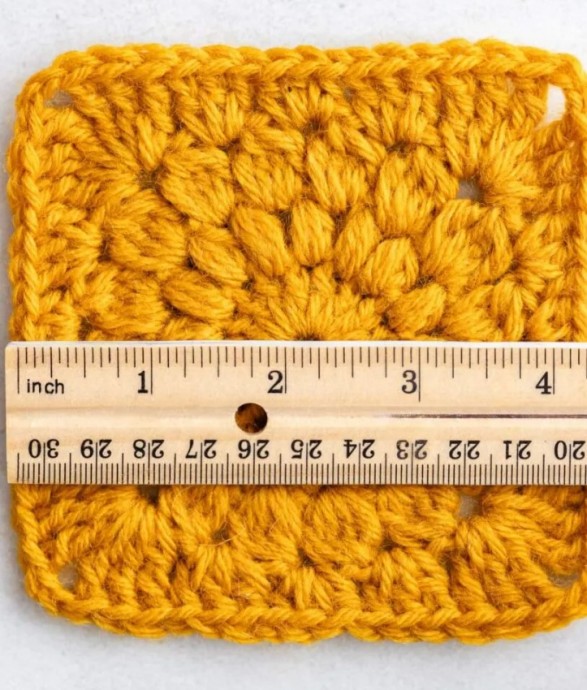 How to Measure Crochet Gauge