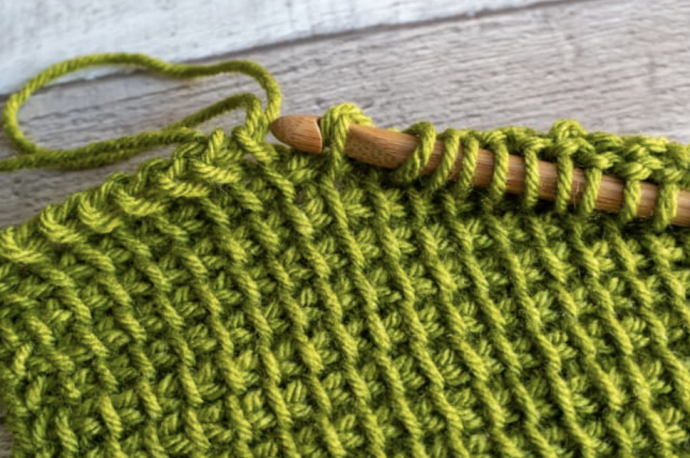 How to Fix a Dropped Stitch in a Flat Row of Tunisian Crochet