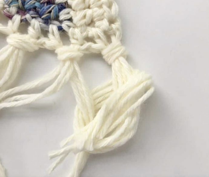 Crochet Fringe Edging Tutorial