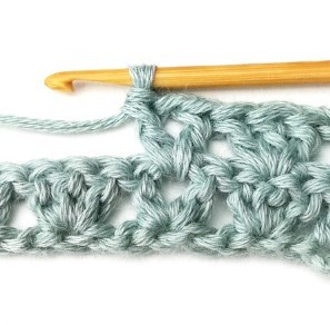 Three and Two Crochet Stitch Photo Tutorial