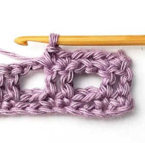 Double Mesh Crochet Stitch Photo Tutorial