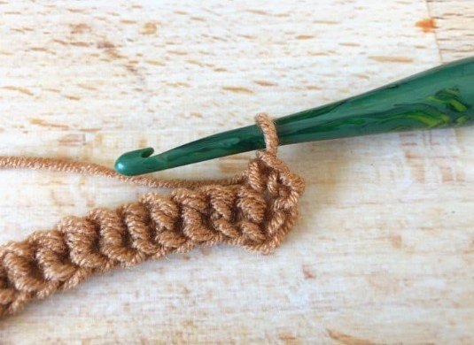 How to Crochet Front Loop Only Single Crochet Stitch