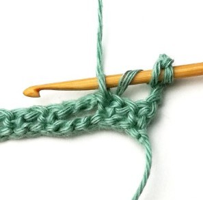 Striped Treble Crochet Mesh Stitch Photo Tutorial