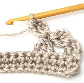 Aligned Four Leaf Clover Crochet Stitch Photo Tutorial