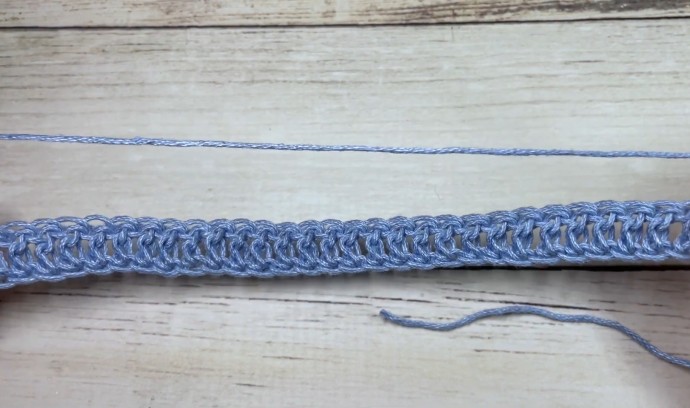 How to Crochet the Slanted Brick Stitch Photo Tutorial