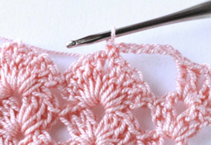 The Enchanting Crochet Rebecca’s Fan Lace Stitch