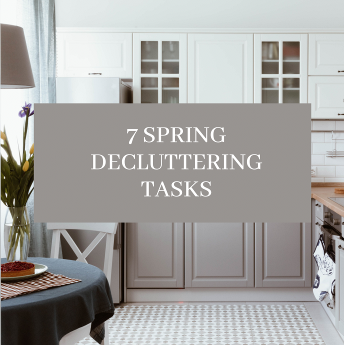 7 Spring Decluttering Tasks