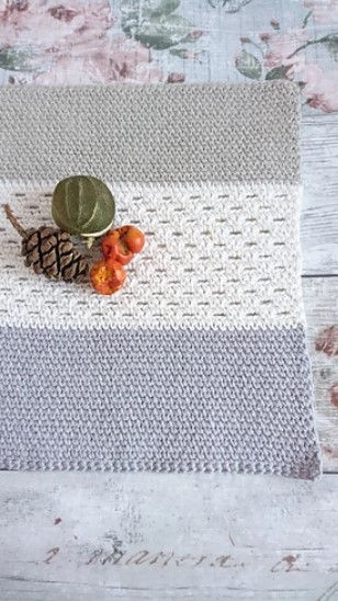 Nordic Style Crochet Placemat