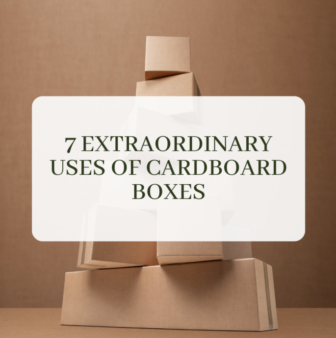 7 Repurpose Ideas: Cardboard Boxes