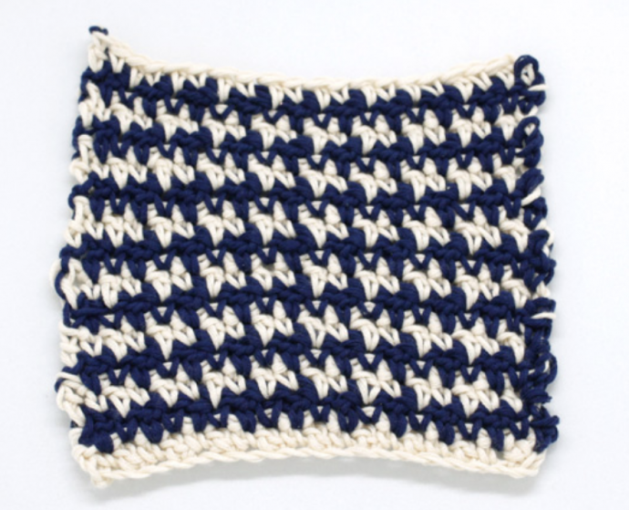 How To Crochet Houndstooth Stitch