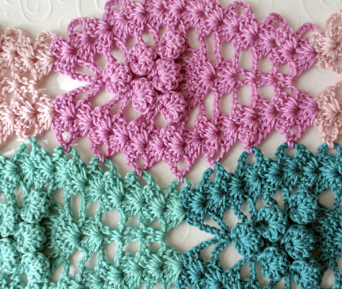 Crochet Pineapple Stitch